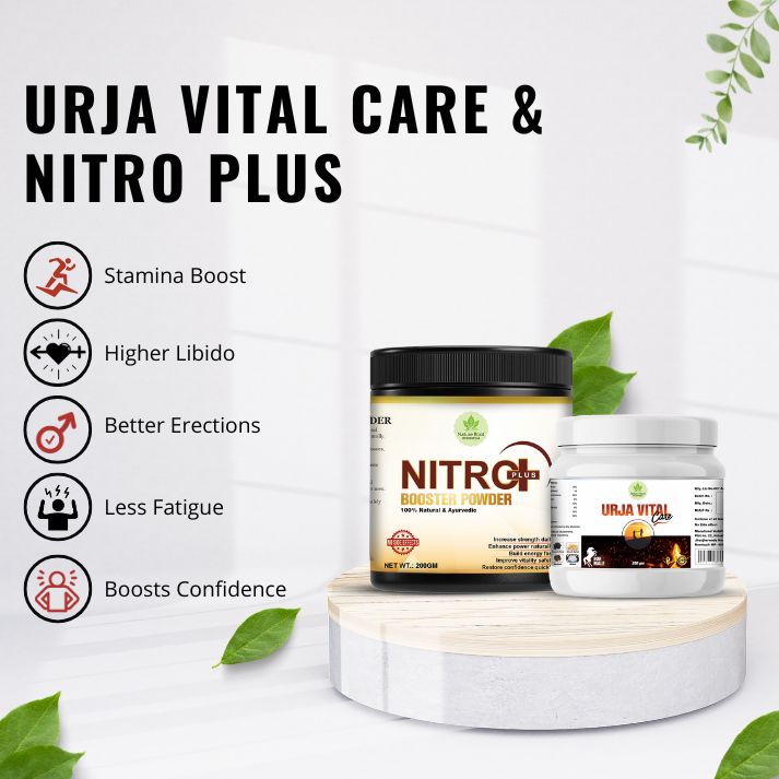 Nitro Plus & Urja Combo – Pure Organic Wellness