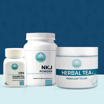 No Sugar Kit - DRS Tablet, NKJ Powder, Herbal Tea