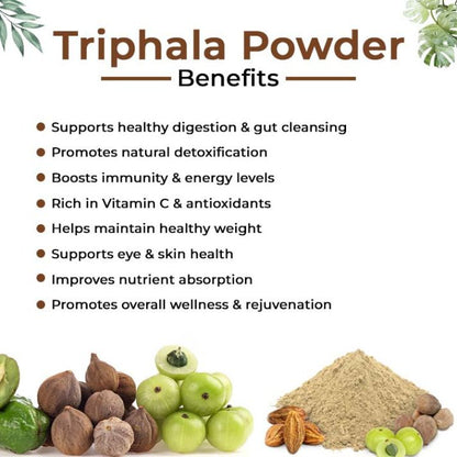 Triphala Powder – Pure Organic Wellness-250gm