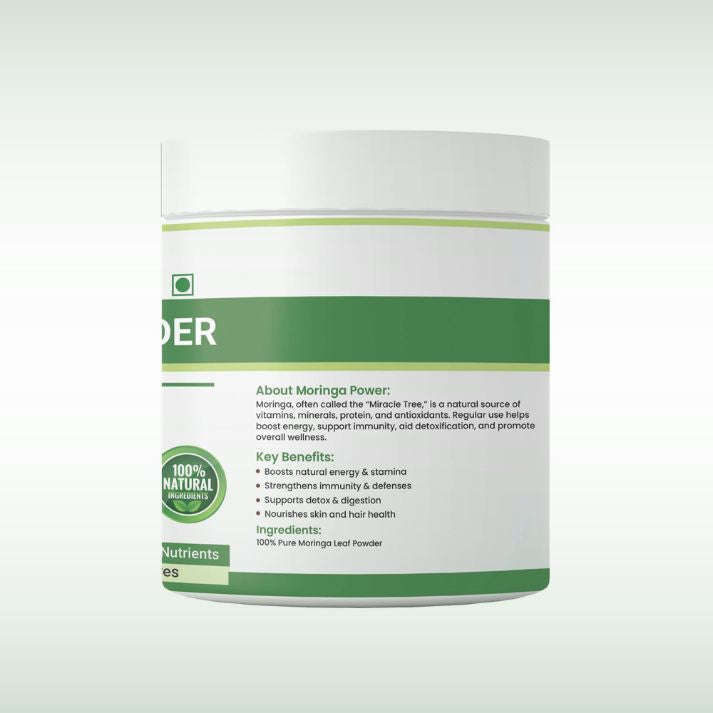 Moringa Powder– Pure Organic Wellness 200Gm