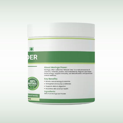 Moringa Powder– Pure Organic Wellness 200Gm