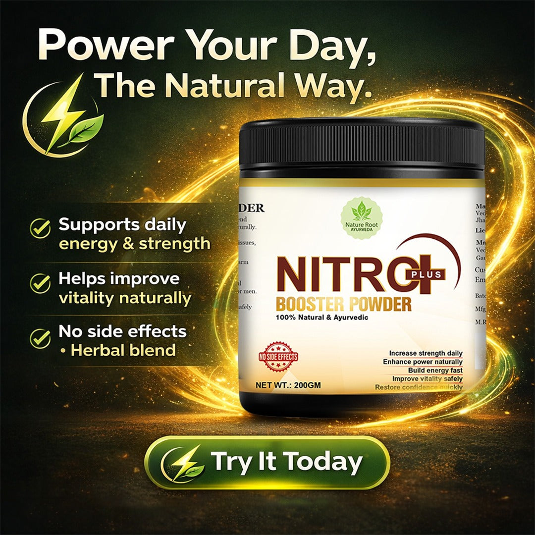 Nitro Plus & Urja Combo – Pure Organic Wellness